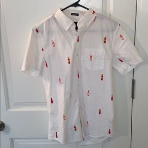 American Eagle Hot-sauce Dress/Hawaiian Shirt!